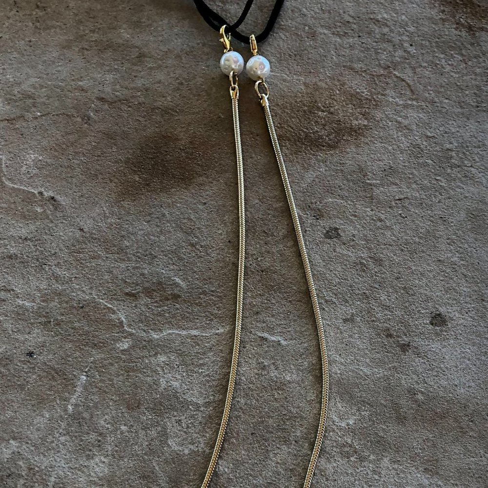 Upcycled Face Mask Lanyard Holder Chain